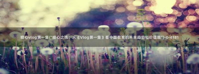 糖心vlog资源下载：糖心vlog第一集(\